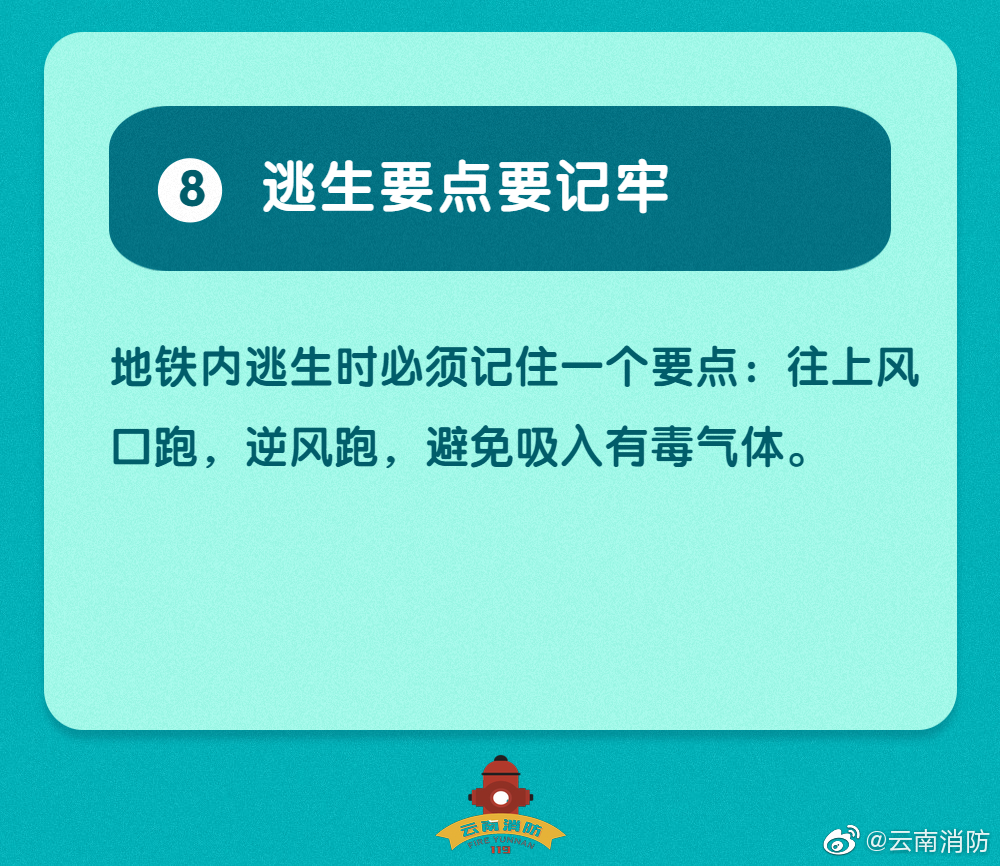 乘坐地铁消防安全知识(图9)