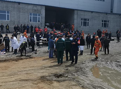 黑龙江逊克县铁矿发生透水事故 救援工作仍在紧张进行中