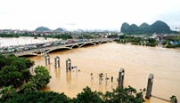 桂林迎来今年最大范围强降水过程 造成5人死亡1人失联