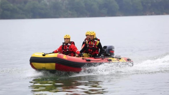 广西消防救援总队：举行2020年度水域灾害事故应急救援演练