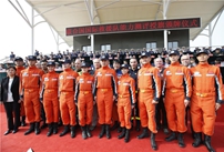 中国救援队和中国国际救援队通过联合国国际重型救援队测评复测