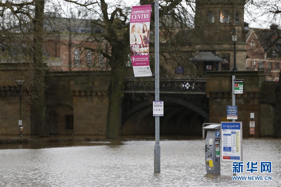 （国际）（5）英国部分地区遭受洪水侵袭