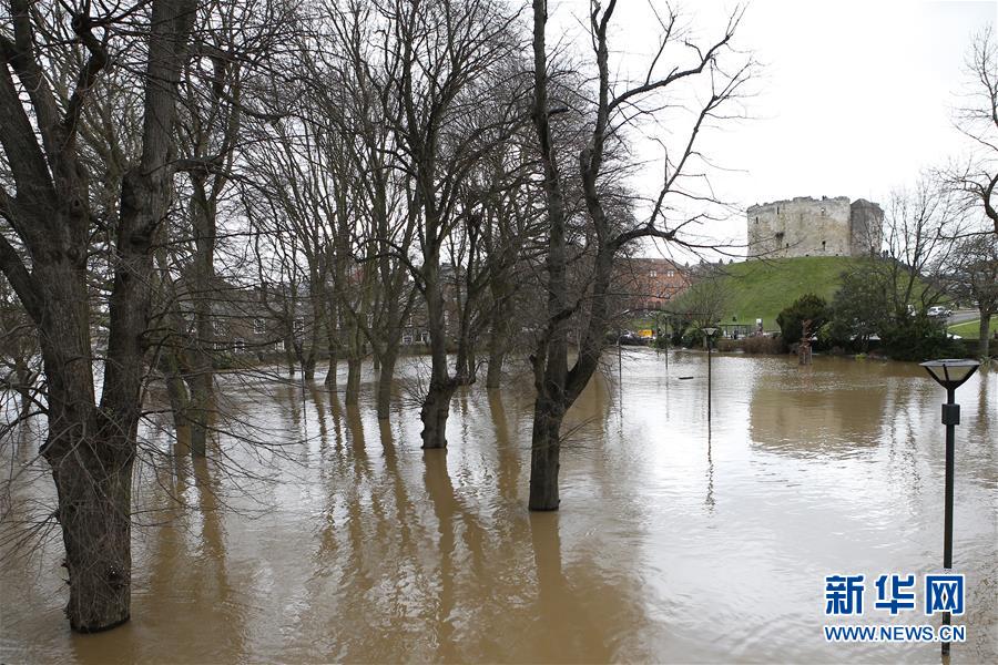 （国际）（17）英国部分地区遭受洪水侵袭