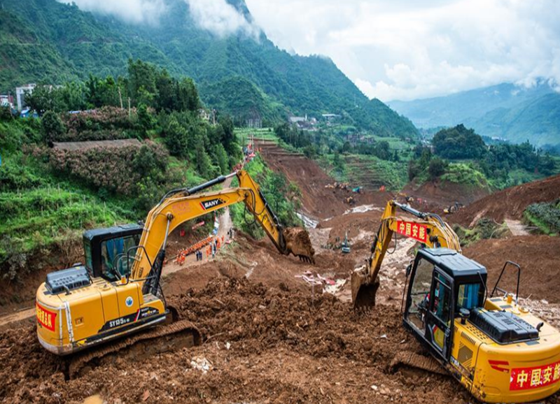 贵州水城“7·23”特大山体滑坡灾害搜救工作结束