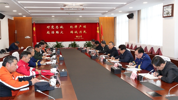 黄明与中国救援队和中国国际救援队代表座谈
