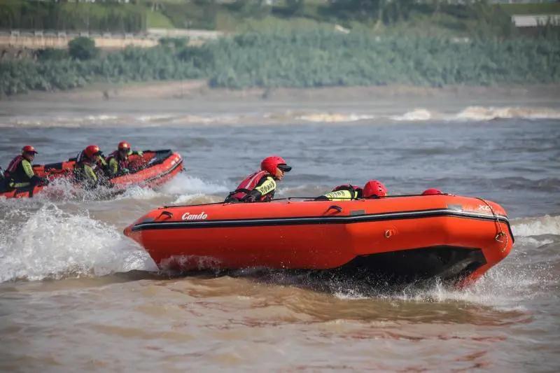 川滇消防救援队伍开展水域救援实战技术交流
