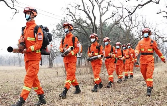 新疆森林消防总队陕西驻防队伍以实际行动守护秦岭生态安全