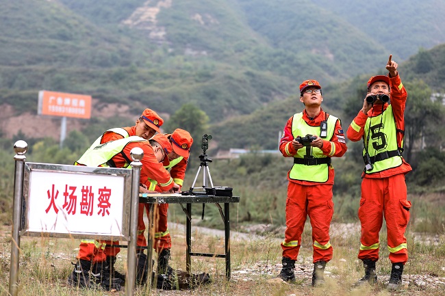 甘肃省森林消防总队“火焰蓝”比武竞赛：一场比武 五个新变化