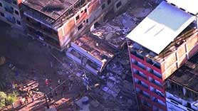 巴西里约两座建筑坍塌已致9人死亡 15人失踪