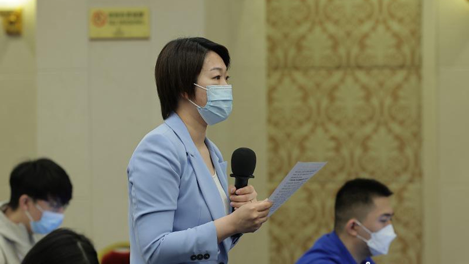 澎湃新闻记者提问