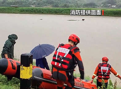 安徽：暴雨导致多地发生险情 消防到场处置