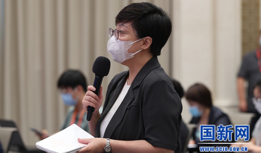 新民晚报记者提问