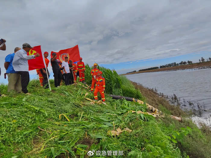 国家安全生产应急救援队伍驰援吉林榆树排涝二三事