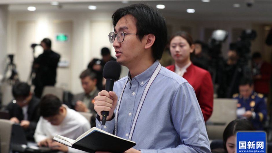中国新闻社记者提问